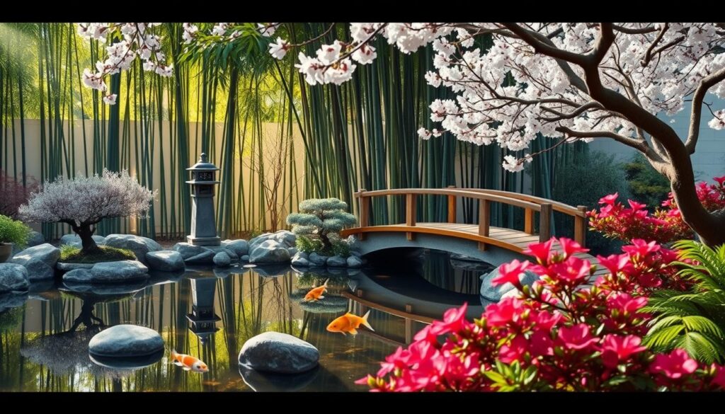 desain taman Jepang desain taman Jepang