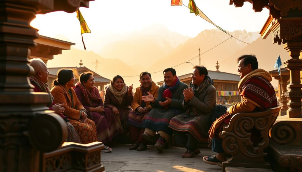 interaksi dengan masyarakat lokal Nepal interaksi dengan masyarakat lokal Nepal