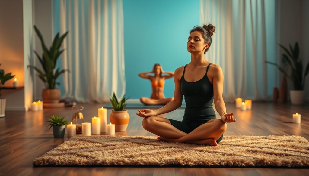 mengelola stres dengan meditasi dan yoga