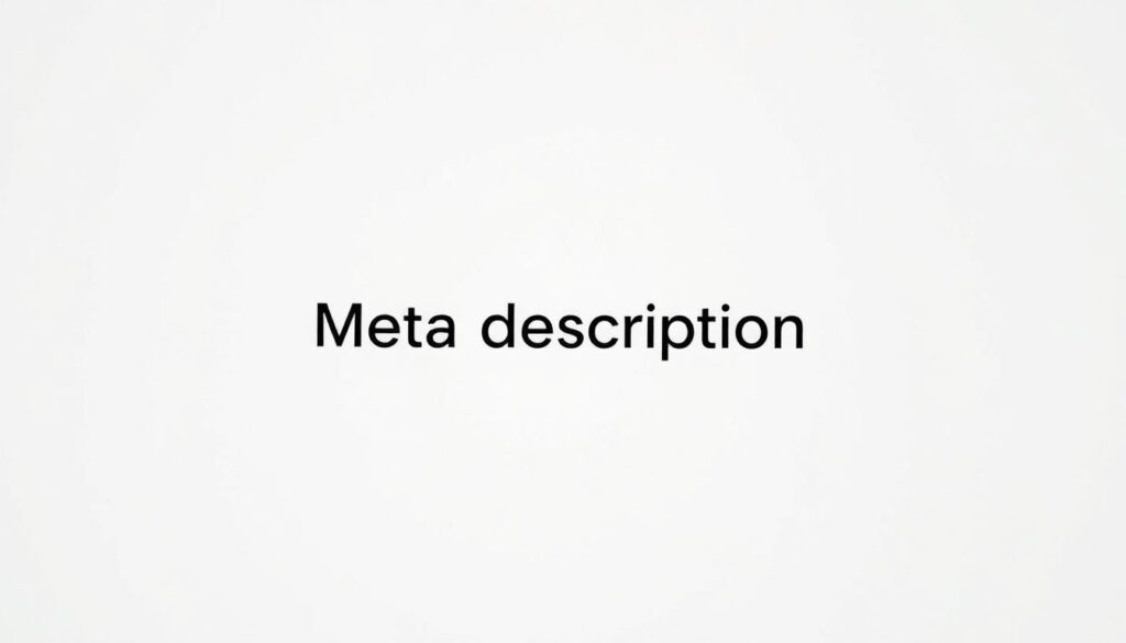 meta deskripsi yang efektif
