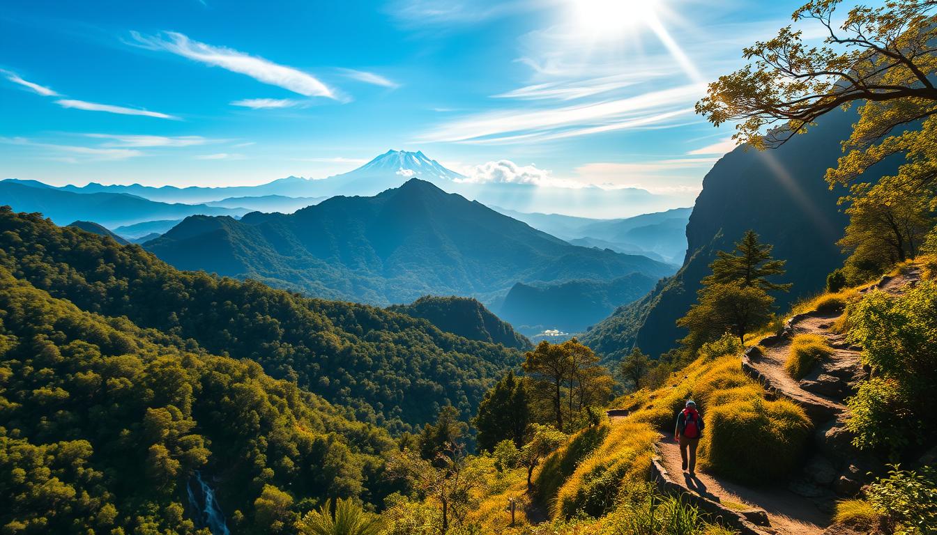 panduan perjalanan gunung