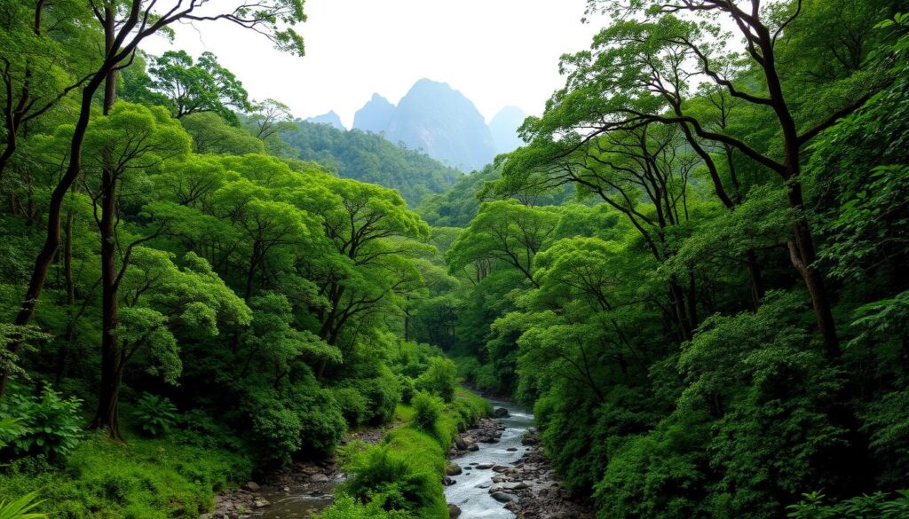 pemandangan alam indah Hutan Lindung Bukit Duabelas pemandangan alam indah Hutan Lindung Bukit Duabelas