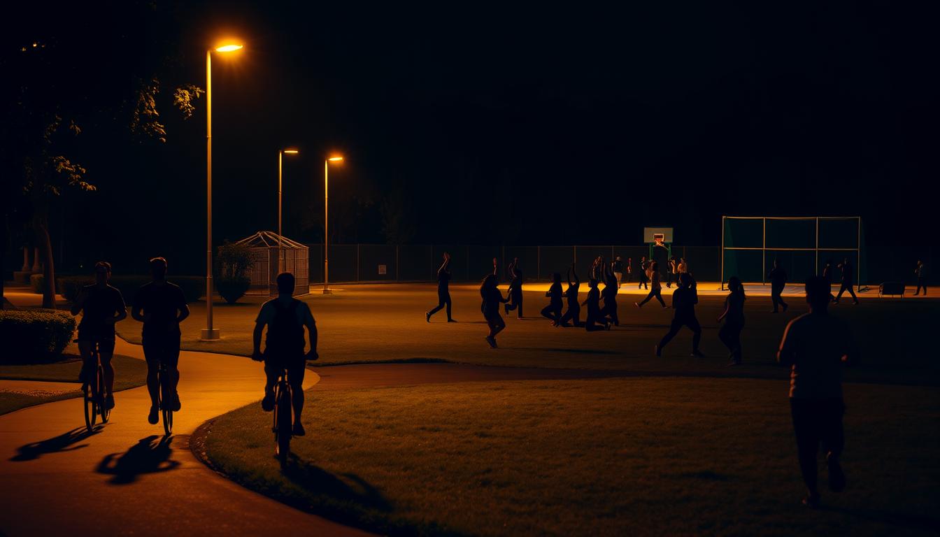 olahraga malam